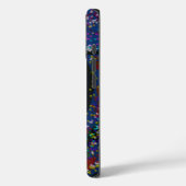 Girl Spotted Glitter Print Hair Case-Mate iPhone Case (Achterkant / Links)