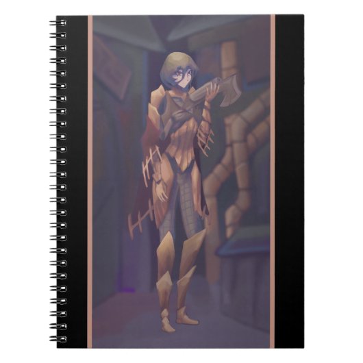 Girl Steampunk anime Notitieboek (Voorkant)