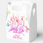 Girl Strike Up Bowling Sport Party Baby Shower Bedankdoosjes (Open)