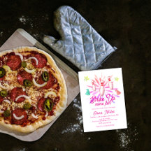 Girl Strike Up Some Fun Bowling Sport Baby Shower