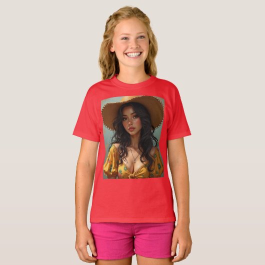 GIRL STYLE T-SHIRT (Voorkant volledig)