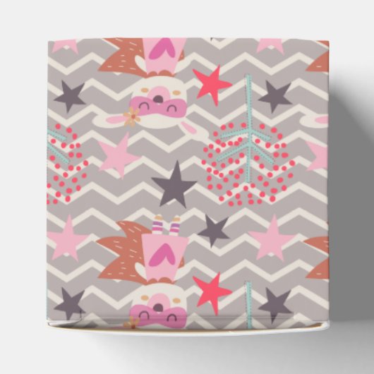 Girl Superheld Bunny Bedankdoosjes (Bovenkant)