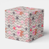 Girl Superheld Bunny Bedankdoosjes (Achterkant)