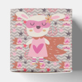 Girl Superheld Bunny Bedankdoosjes (Bovenkant)