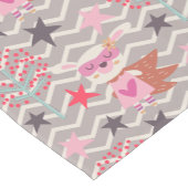 Girl Superheld Bunny Korte Tafelloper (Hoek)