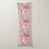 Girl Superheld Bunny Lichaamskussen (Voorkant Verticaal)