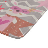 Girl Superheld Bunny Snijplank (Hoek)