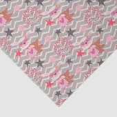 Girl Superheld Bunny Tissuepapier (Detail)