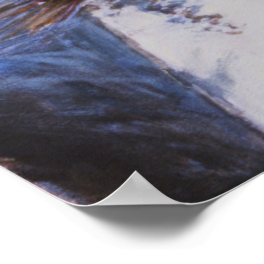 Girl Sweeping I 2002 Poster (Hoek)