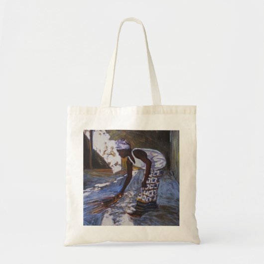 Girl Sweeping I 2002 Tote Bag (Voorkant)
