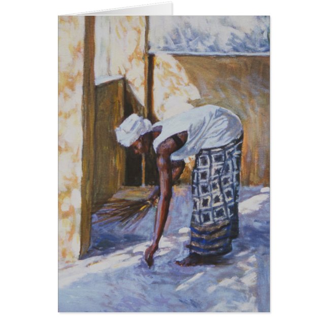 Girl Sweeping II 2002 (Voorkant)