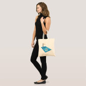 Girl Swimming Tote Bag