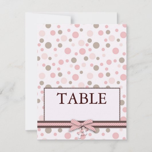 Girl Table Card Kaart (Voorkant)