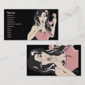 Girl Talk Visitekaartje (Voorkant / Achterkant)