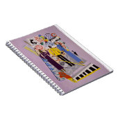 "Girl-Talkin" na vijf"-laptops Notitieboek (Rechterzijde)