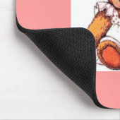 Girl Teddy Bear Muismat (Hoek)