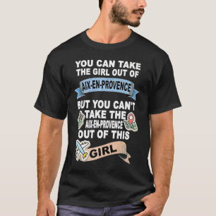 Girl uit Aix en Provence relocatie uit Aix en T-shirt