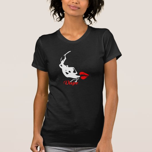 Girl Vape-T-shirt T-shirt (Voorkant)