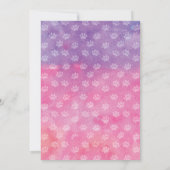 Girl Vet Birthday Party Kaart (Achterkant)