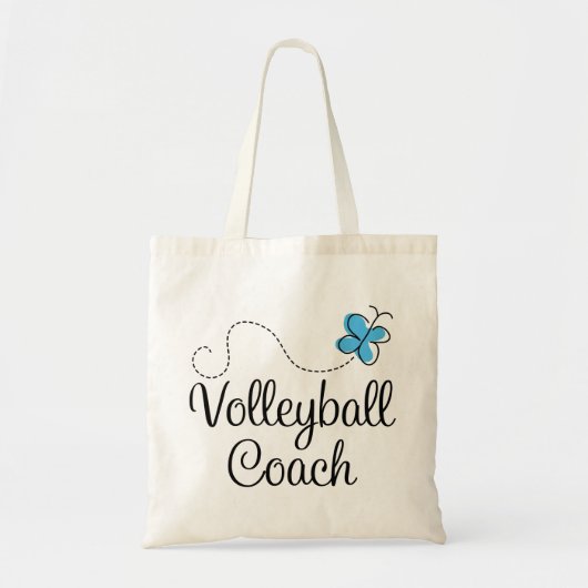 Girl Volleyball Coach Gift Tote Bag (Voorkant)