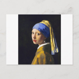 Girl w Pearl Earring ~ Vermeer Briefkaart