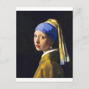 Girl w Pearl Earring ~ Vermeer Briefkaart