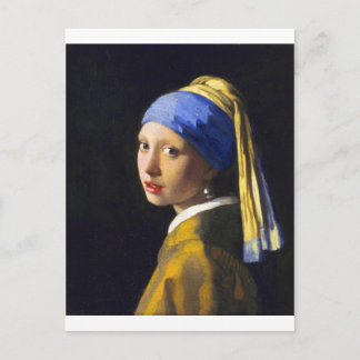 Girl w Pearl Earring ~ Vermeer Briefkaart