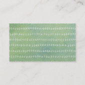 Girl Waterverf Elephant Diaper Raffle Informatiekaartje (Achterkant)