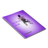 Girl Wheelstoel Athlete Note book Notitieboek (Rechterzijde)
