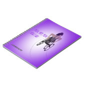 Girl Wheelstoel Athlete Note book Notitieboek (Linkerzijde)