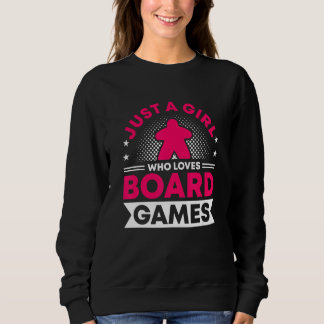 Girl who loves board game board gamer board games trui
