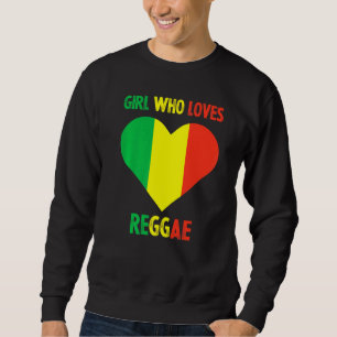 Girl Who Loves Reggae Music Jamaica Rastafari Jama Trui