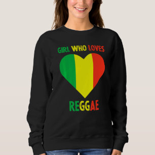 Girl Who Loves Reggae Music Jamaica Rastafari Jama Trui