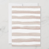 Girl Wild One Leopard Print Birthday Kaart (Achterkant)