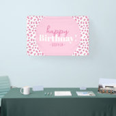 Girl Wild verjaardagsfeestje Spandoek (Beurs)