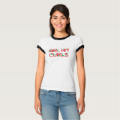 Girl Wit Curls T-Shirt (Voorkant volledig)
