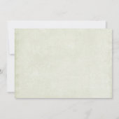 Girl with A Frog Doll Cute Whimsical Birthday Save The Date (Achterkant)