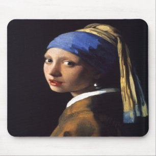 Girl with a pearl earring. By Johannes Vermeer Muismat
