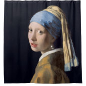 Girl with a Pearl Earring Douchegordijn (Voorkant)
