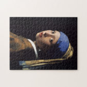 Girl With a Pearl Earring Johannes Vermeer Legpuzzel (Horizontaal)