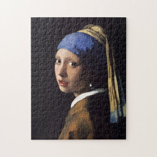 Girl With a Pearl Earring Johannes Vermeer Legpuzzel (Verticaal)