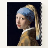 Girl with a Pearl Earring Notitieboek (Achterkant)