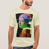 Girl with a pearl earring SPLICED T-shirt (Voorkant)