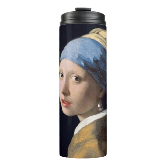 Girl with a Pearl Earring Thermosbeker (Voorkant)