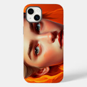 Girl with blue eyes Case-Mate iPhone case (Achterkant)