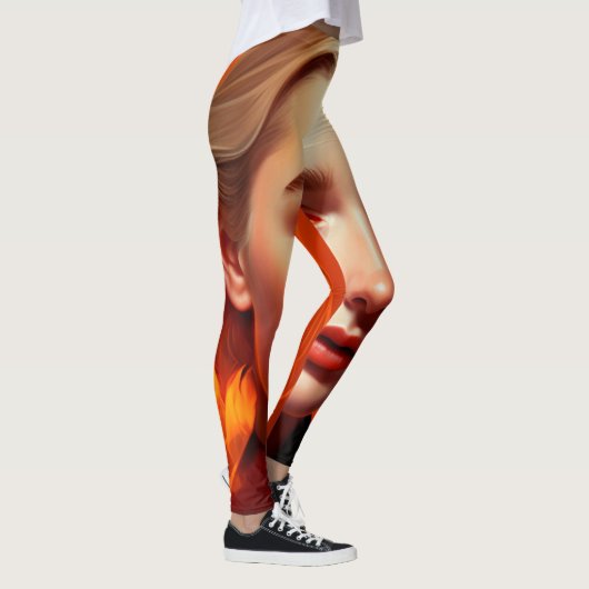 Girl with blue eyes leggings (Rechts)