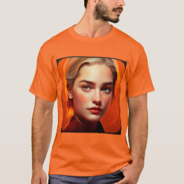 Girl with blue eyes t-shirt
