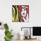 Girl With Camera Poster (Thuiskantoor)