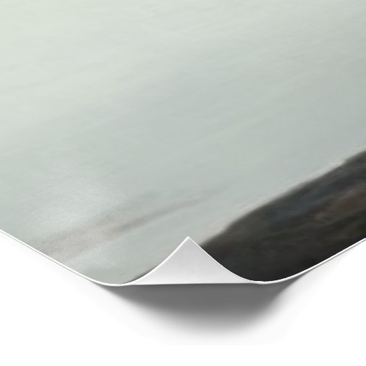 Girl with clouds perfect poster (Hoek)