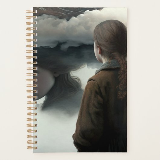 Girl with clouds planner (Voorkant)